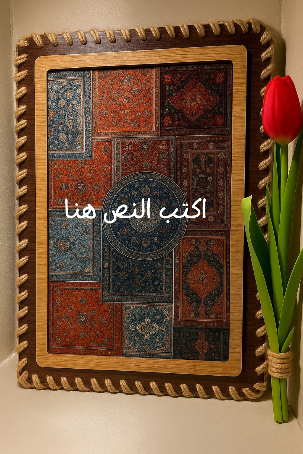 Custom Handmade Wooden Frame with Personalized Photo