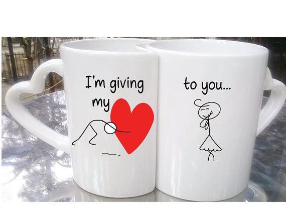 2 Mug Set with Cables