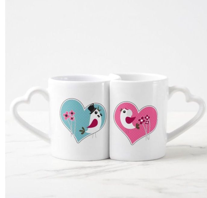 2 Mug Set with Cables