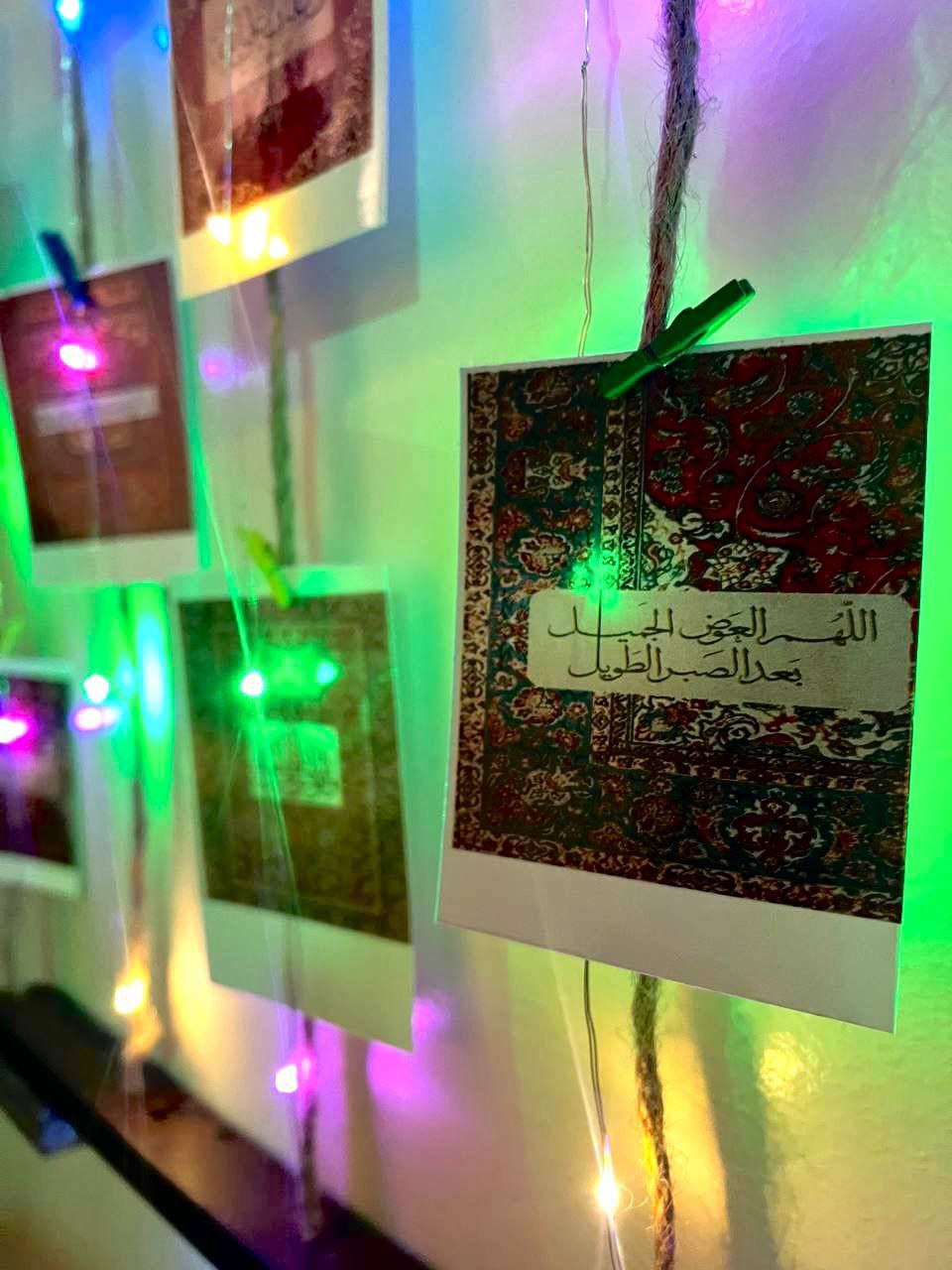 Handmade Illuminated Memory Frame with Custom Photos