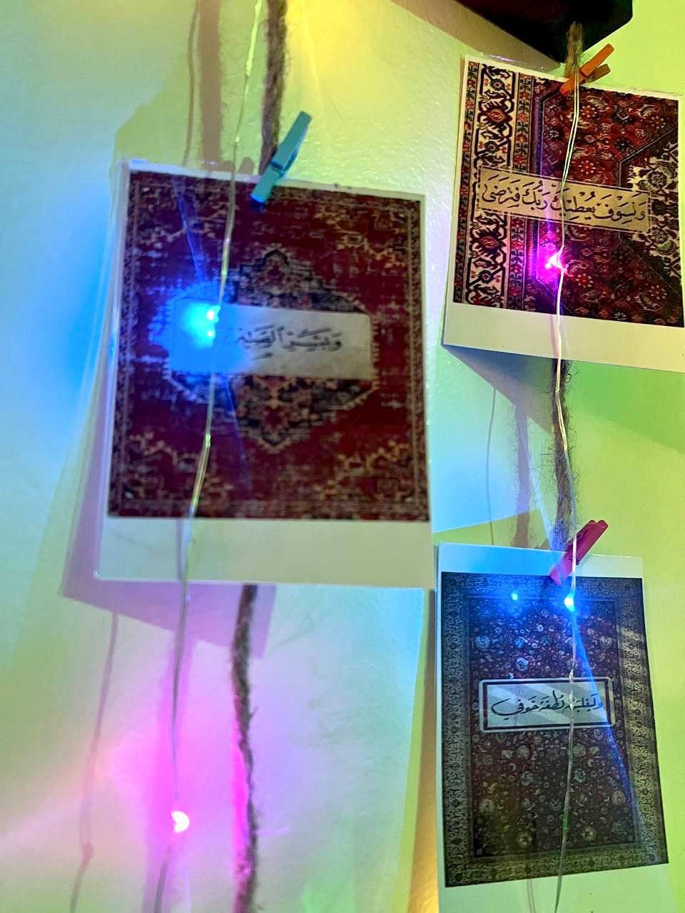 Handmade Illuminated Memory Frame with Custom Photos