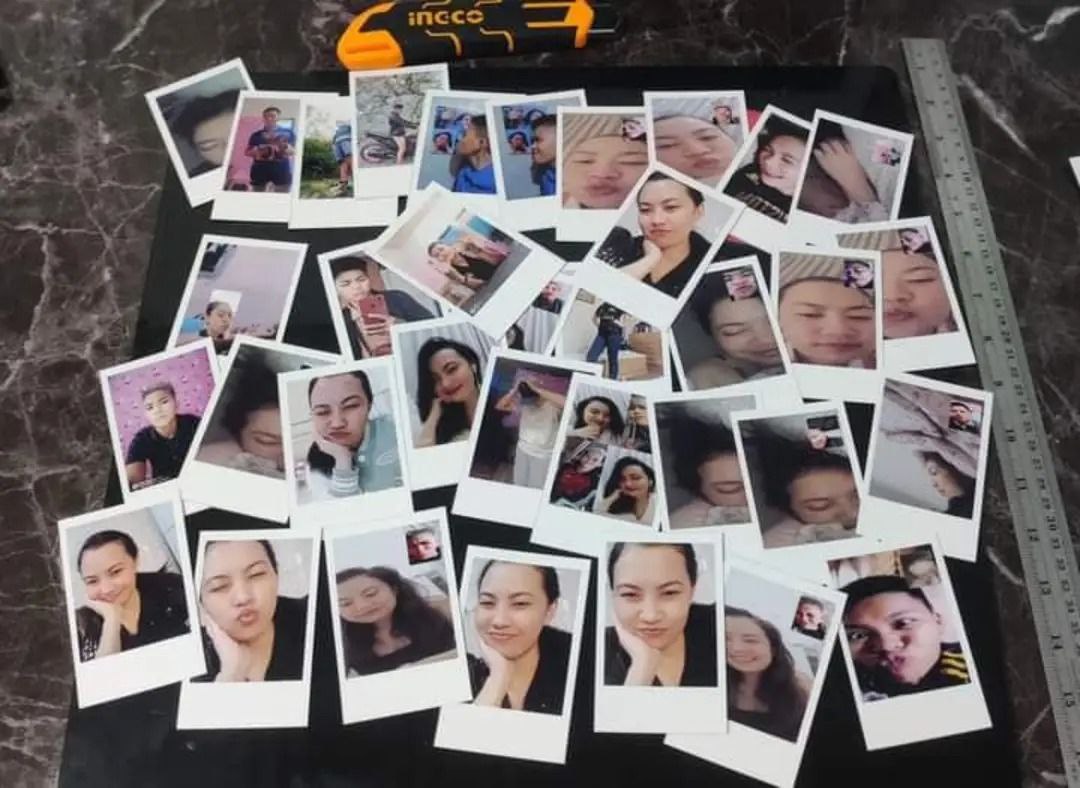 Handmade Illuminated Memory Frame with Custom Photos