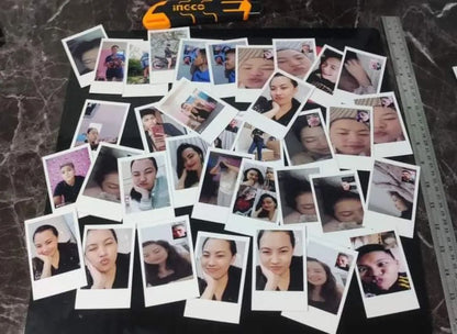 Handmade Illuminated Memory Frame with Custom Photos